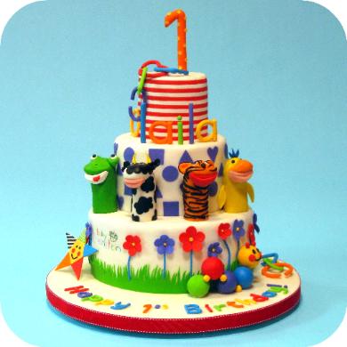Custom Birthday Cakes on Dahlia S Custom Cakes  Baby Einstein Cake